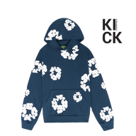 DENIM TEARS HOODIE 'NAVY'