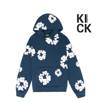 DENIM TEARS HOODIE 'NAVY'