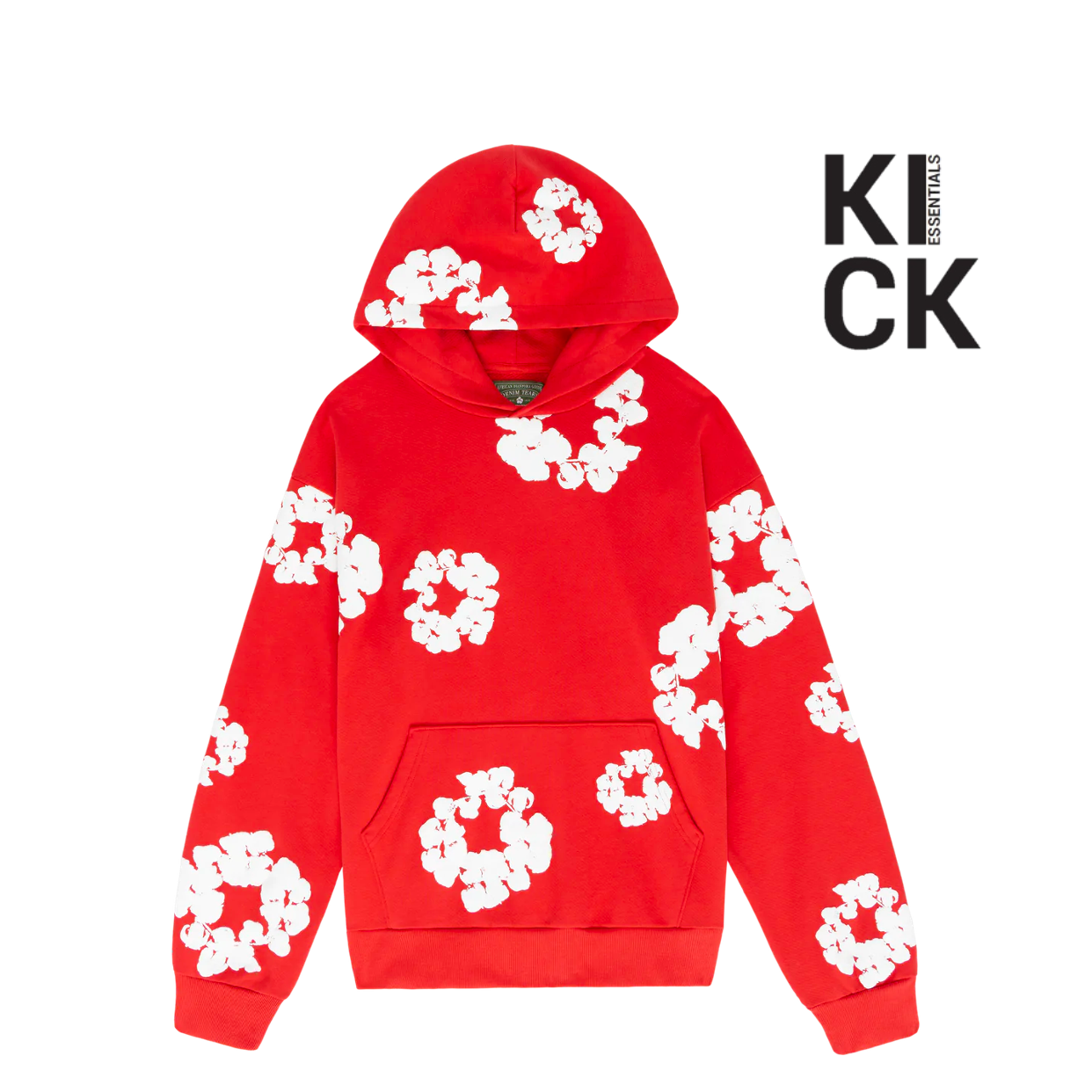 DENIM TEARS HOODIE 'RED'