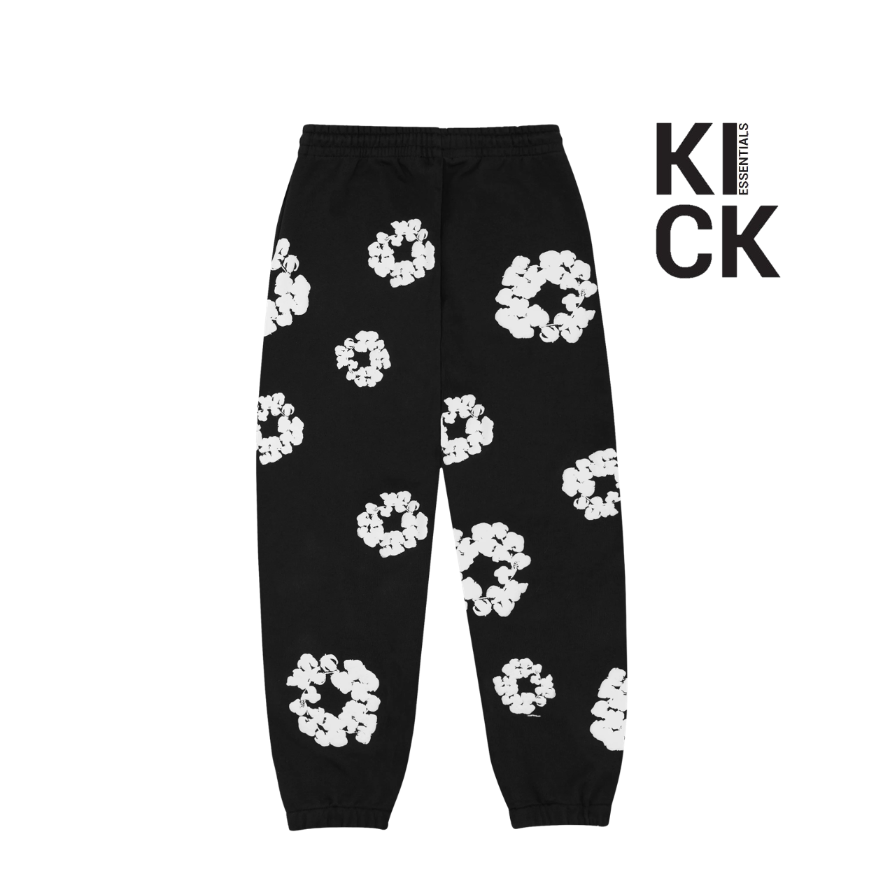 DENIM TEARS PANTS 'BLACK'