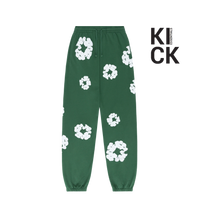 DENIM TEARS PANTS 'GREEN'