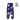 DENIM TEARS PANTS 'PURPLE'
