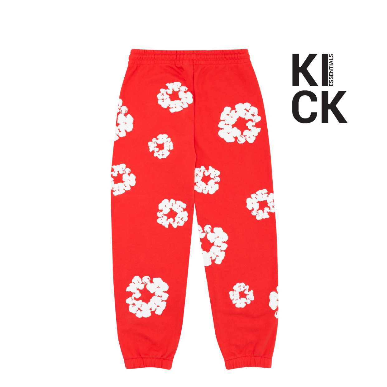 DENIM TEARS PANTS 'RED'