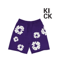 DENIM TEARS SHORTS 'PURPLE'