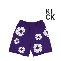 DENIM TEARS SHORTS 'PURPLE'
