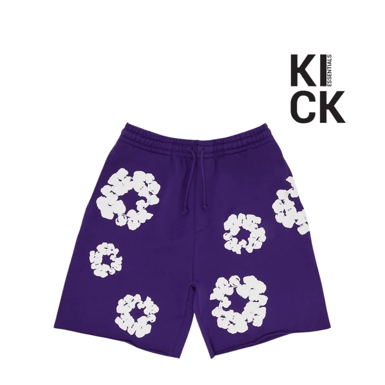 DENIM TEARS SHORTS 'PURPLE'