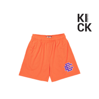 ERIC EMANUEL SHORTS 'FIERY CORAL OFF WHITE'