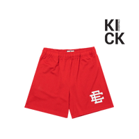 ERIC EMANUEL SHORTS 'RED WHITE LOGO'