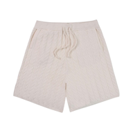 ERIC EMANUEL SHORTS 'CABLE KNIT IVORY'