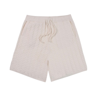 ERIC EMANUEL SHORTS 'CABLE KNIT IVORY'