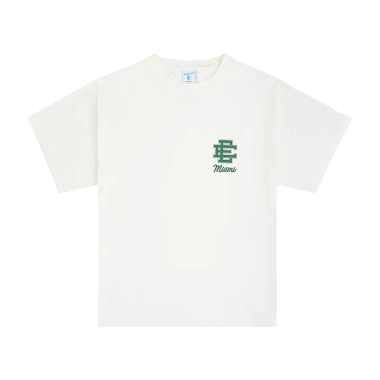 ERIC EMANUEL TEE 'MIAMI IVORY GREEN'