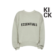 ESSENTIALS CREWNECK 'KNIT CONCRETE'