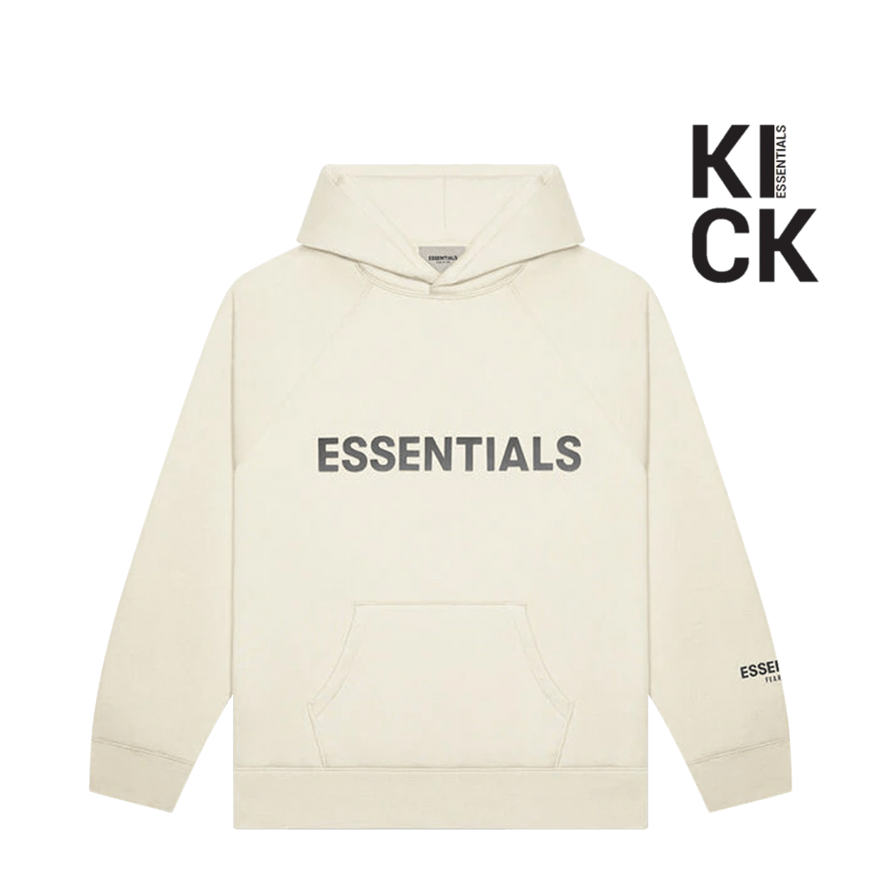 ESSENTIALS HOODIE 'CREAM'