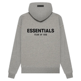 ESSENTIALS HOODIE 'DARK OATMEAL'