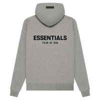 ESSENTIALS HOODIE 'DARK OATMEAL'