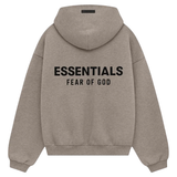 ESSENTIALS HOODIE 'HEATHER GRAY'