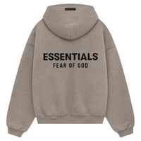 ESSENTIALS HOODIE 'HEATHER GRAY'
