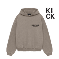 ESSENTIALS HOODIE 'HEATHER GRAY'