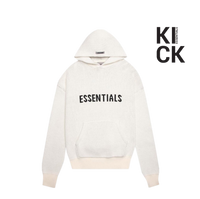 ESSENTIALS HOODIE 'KNIT CREAM'