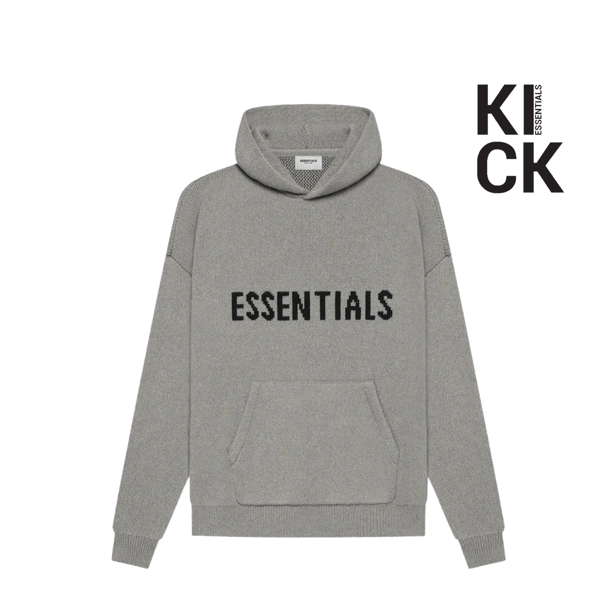 ESSENTIALS HOODIE 'KNIT HEATHER OAT'