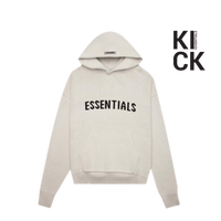 ESSENTIALS HOODIE 'KNIT OATMEAL'