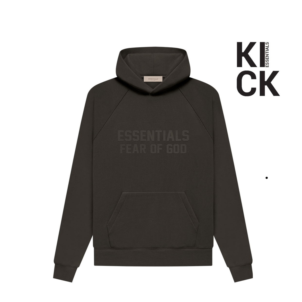 ESSENTIALS HOODIE 'OFF-BLACK'