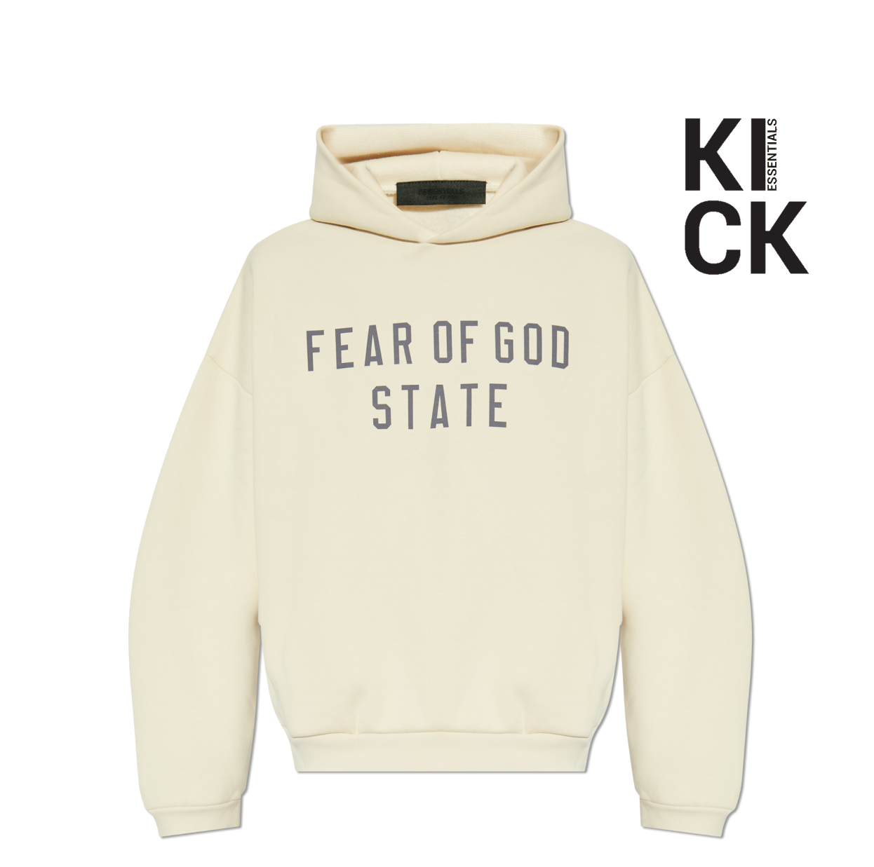 ESSENTIALS HOODIE 'STATE SHELL CREAM'