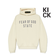 ESSENTIALS HOODIE 'STATE SHELL CREAM'