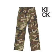 ESSENTIALS PANTS 'WOODLAND CAMO'