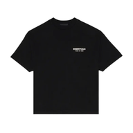 ESSENTIALS TEE 'JERSEY CREWNECK BLACK'