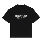 ESSENTIALS TEE 'JERSEY CREWNECK BLACK'