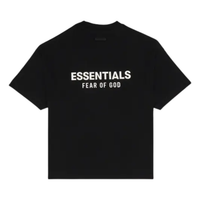 ESSENTIALS TEE 'JERSEY CREWNECK BLACK'