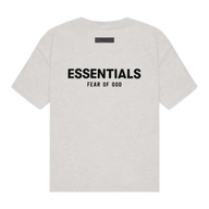 ESSENTIALS TEE 'LIGHT OATMEAL'