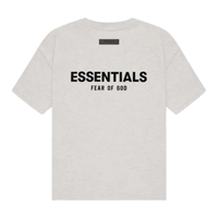 ESSENTIALS TEE 'LIGHT OATMEAL'