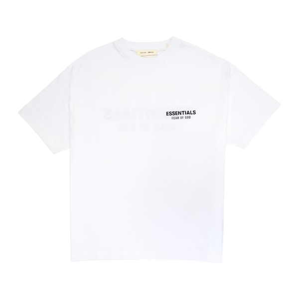ESSENTIALS TEE 'SHORT SLEEVE CLASSIC BRIGHT WHITE'