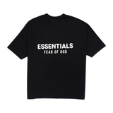 ESSENTIALS TEE 'SHORT SLEEVE CLASSIC JET BLACK'