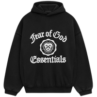 ESSENTIALS HOODIE 'VINTAGE SHRUNKEN BLACK'