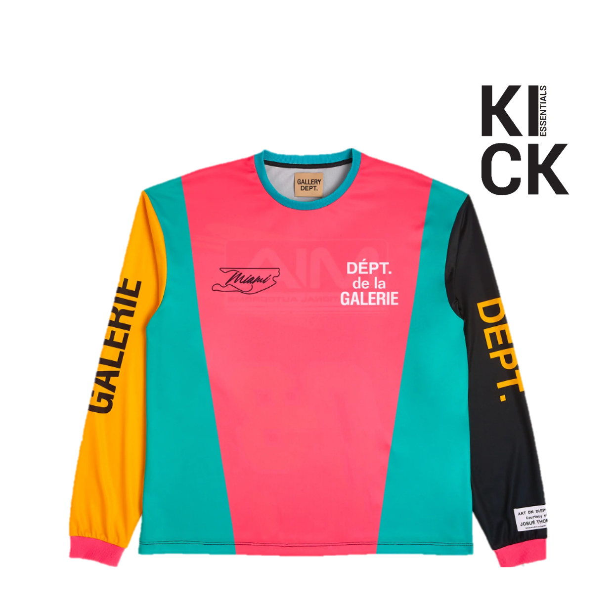 GALLERY DEPT LONGSLEEVE 'MIAMI TRACK JERSEY'