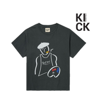 GALLERY TEE 'SMOKING ARTIST BLACK'