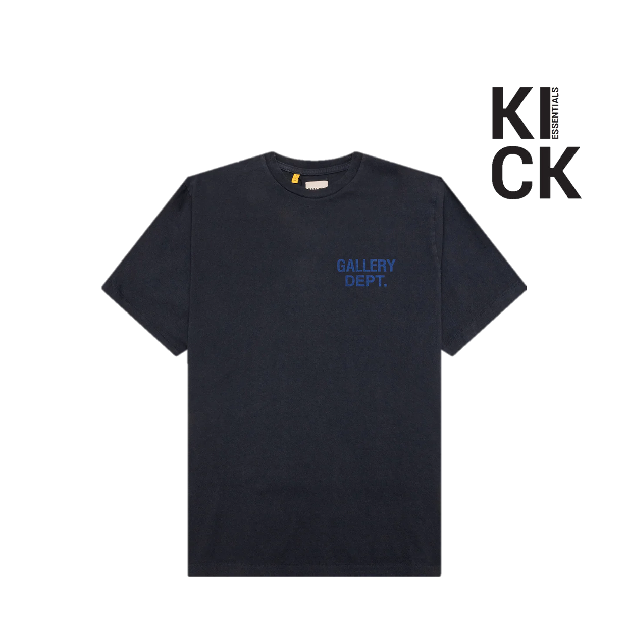 GALLERY TEE 'SOUVENIR BLACK BLUE LOGO'