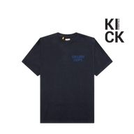 GALLERY TEE 'SOUVENIR BLACK BLUE LOGO'