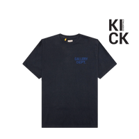 GALLERY TEE 'SOUVENIR BLACK BLUE LOGO'