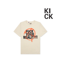 GALLERY TEE 'CREAM FUCK YOUR REALITY'