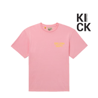 GALLERY TEE 'LOGO PRINT PINK'