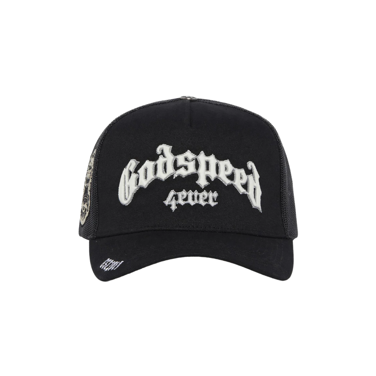 GODSPEED HAT 'TRUCKER GS FOREVER BLACK WHITE'