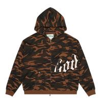GODSPEED HOODIE 'OG LOGO BROWN CAMO BOOM'