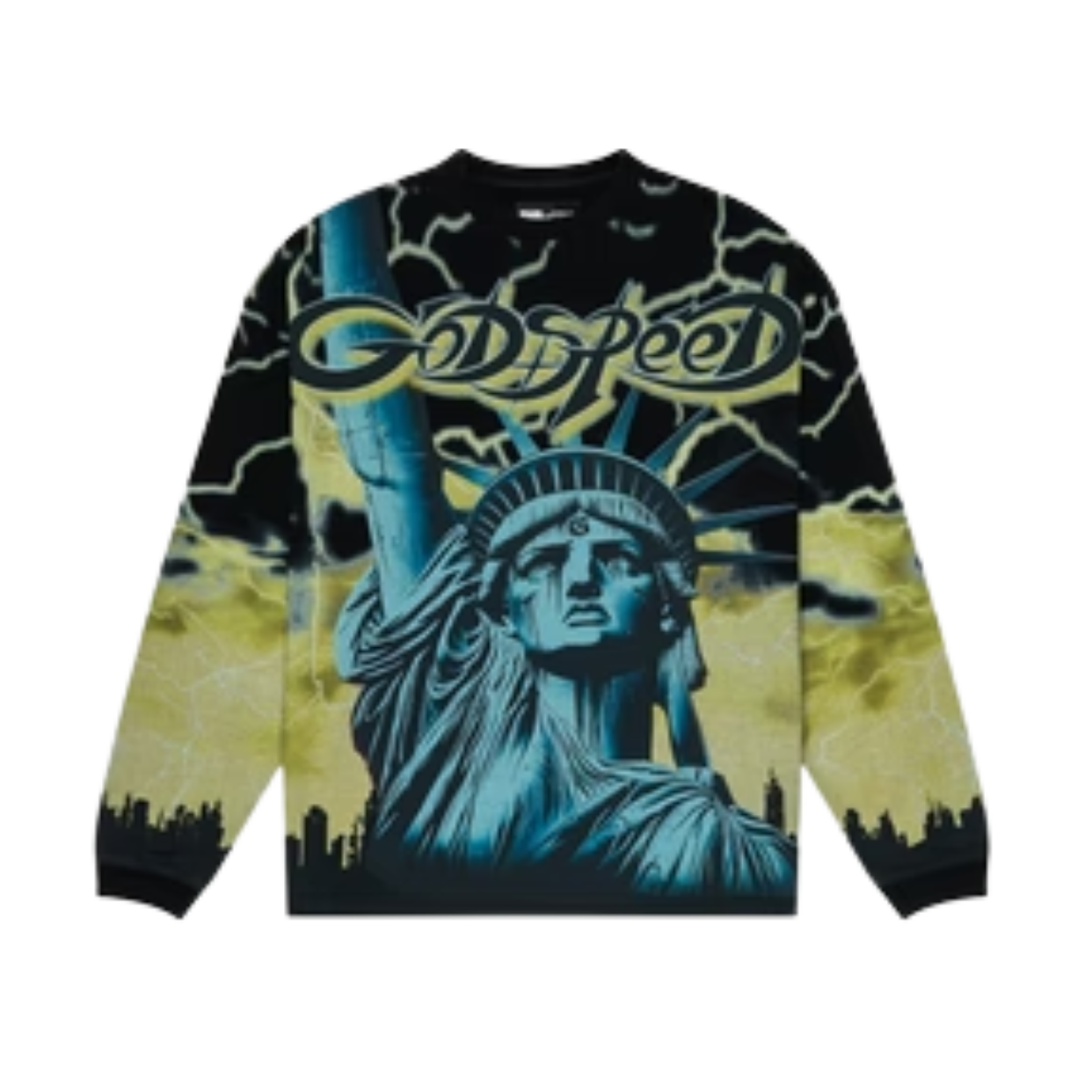 GODSPEED LONGSLEEVE 'VOLTAGE YELLOW'