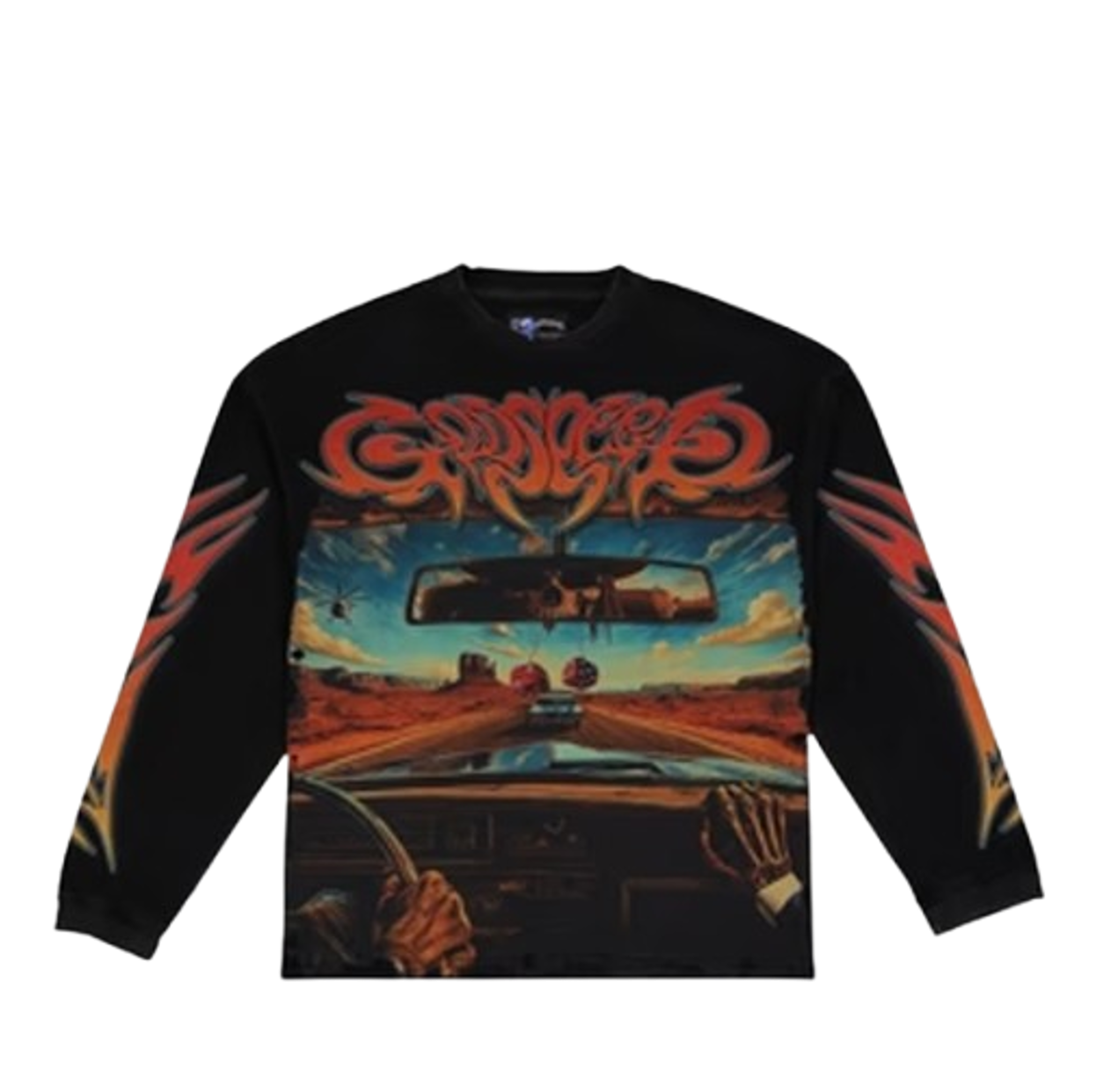 GODSPEED LONGSLEEVE 'ON THE RUN BLACK WASH'