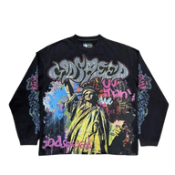 GODSPEED LONGSLEEVE 'VANDAL BLACK WASH'