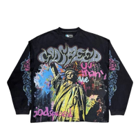 GODSPEED LONGSLEEVE 'VANDAL BLACK WASH'